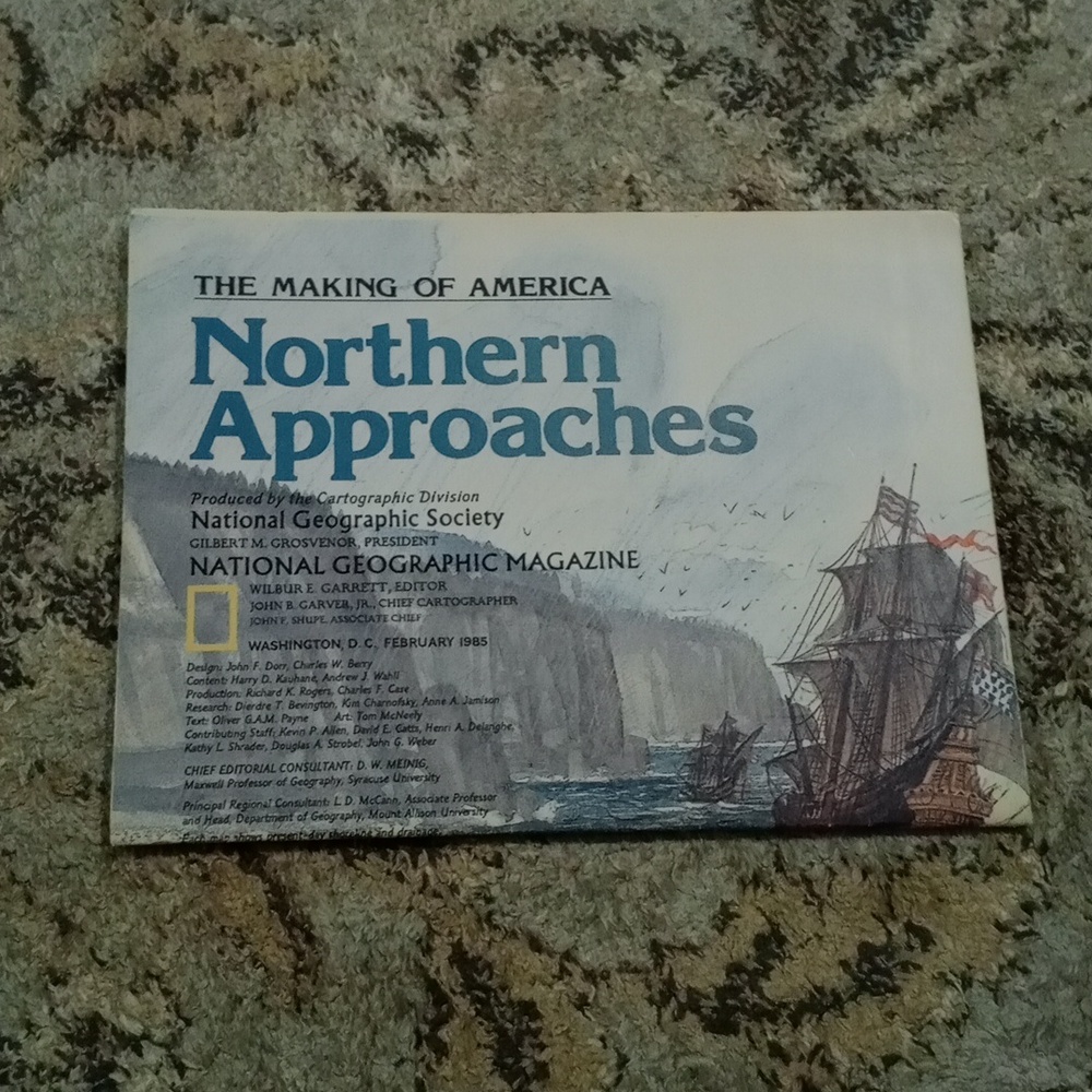 National Geographic Cover with Blue and Gray Hues